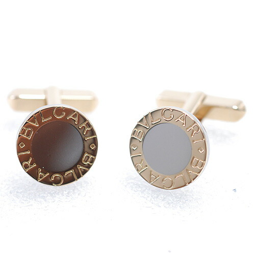楽天市場】ブルガリ カフス カフリンクス K18YG オニキス2P