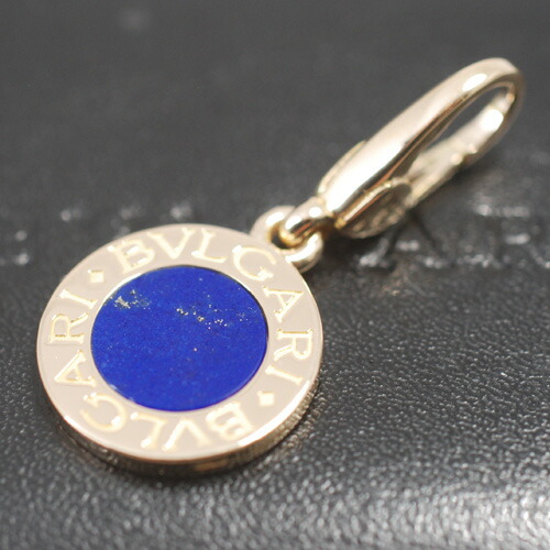 ブルガリ BVLGARI 750 ラピス チャーム ブルガリブルガリ BVLGARI】ブルガリ『K18YG ブルガリブルガリ ラピスラズリ チャーム