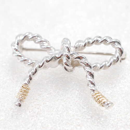 楽天市場】古いティファニー リーフモチーフ ブローチ 925 コンビ