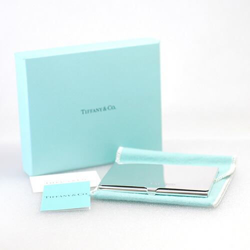 楽天市場】Tiffany&Co. ティファニースターリングシルバーカードケース