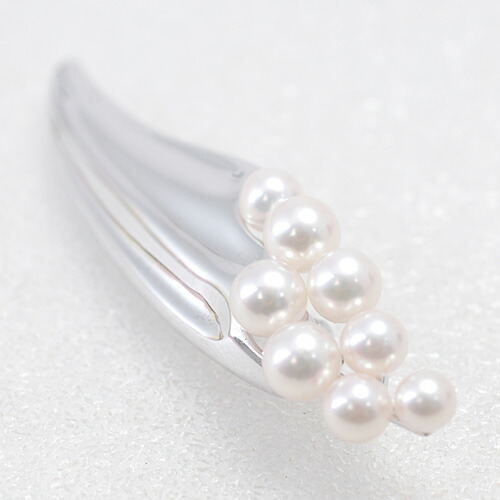 TASAKI　田崎真珠パール シルバー ブローチ、ペンダントトップとしても！ TASAKI 田崎真珠 タサキ パール シルバー ブローチ ペンダントトップ