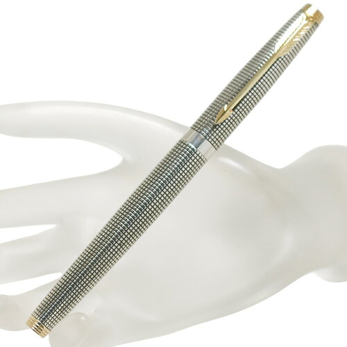 美品 パーカー PARKER パーカー75 スターリングしろがね色 筆 XF字 書き込み先 14K/両用式 U.S.A. 書きとどめる突き止める済み【中古】