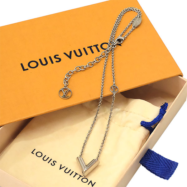 LOUIS VUITTON エッセンシャル V ネックレス【送料0/国内即発】 LOUIS VUITTON ルイヴィトン エッセンシャル V ネックレス[品番