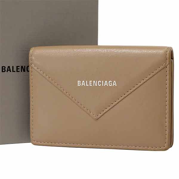 送料無料 本物 注目 BALENCIAGA バレンシアガ ペーパー カードケース レザー ローズ 499201 レディース メンズ 名刺入れ ミニウォレット 7353-2|リユースブランドMEDAKA
