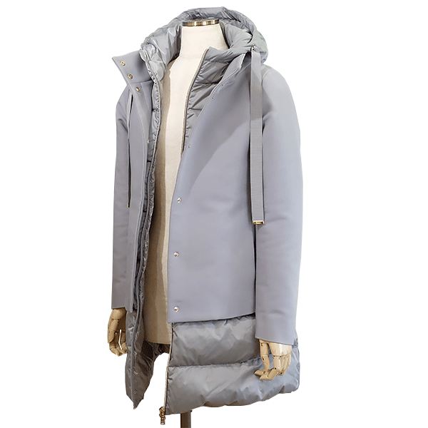 楽天市場】送料無料 HERNO ヘルノ ウール×ダウンジャケットレイヤード