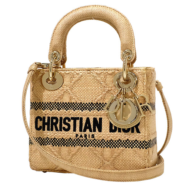 楽天市場】Dior CARO ディオール スモールバッグ カナージュ カーフ