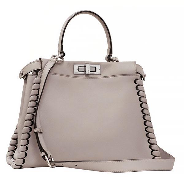 【極美品】 希少 フェンディ　Fendi リンクスキャット ファー トート D 極美品】 希少 フェンディFendi リンクスキャット ファー トート D