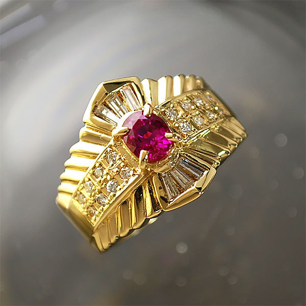 指輪 リング 送料無料 本物 豪華 ルビーダイヤモンドリング 指輪 K18イエローゴールド ルビー 0 70ct ダイヤモンド0 41ct 10 5号レディース おしゃれ 美品 777 103m リユースブランドmedaka 指輪 リング 送料無料 本物 豪華 ルビーダイヤモンドリング 指輪 K18イエローゴールド ルビー 0 70ct ダイヤモンド0 41ct 10 5号レディース おしゃれ 美品 777 103m リユースブランドmedaka
