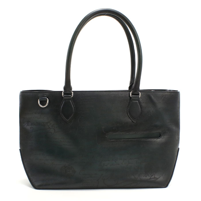 【中古】Berluti ベルルッティ トゥジュール トートバッグ/ヴェネチアレザー メンズ Aランク