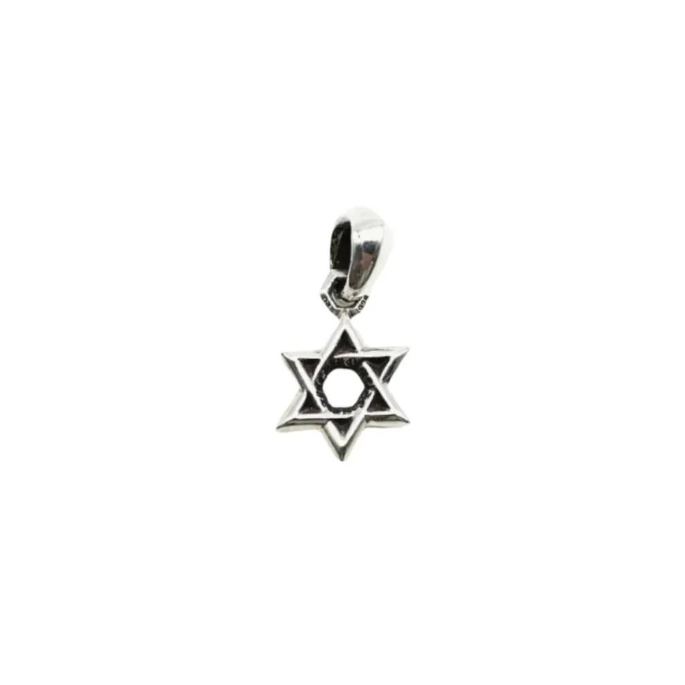 【中古・未当てはめる】クロムハーツ CHROME HEARTS DAVID しろがね色惹き付ける
