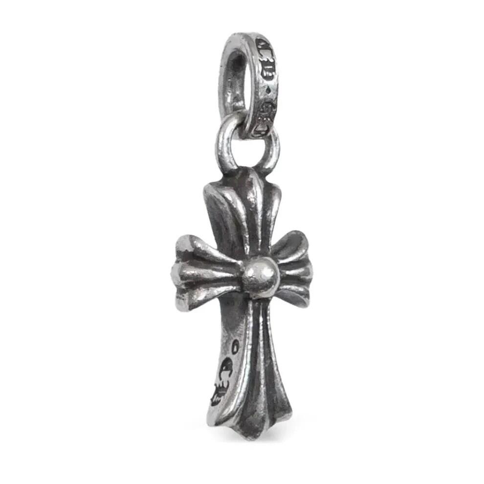 【中古・未当てはめる】クロムハーツ Chrome Hearts BABY FAT 惹き付ける しろがね色925
