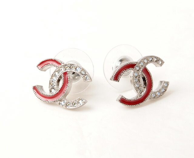 Import P I T Chanel Pierced Earrings Cc Logo Here Mark Chanel シャネル ピアス Ccマーク ブラック シルバー