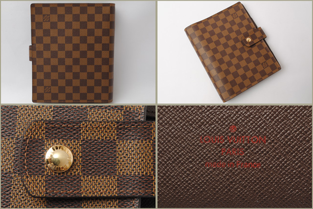 Import shop P.I.T.: Louis Vuitton system notebook cover / agenda LOUIS VUITTON agenda GM ダミエ ...