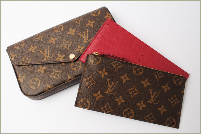 Import shop P.I.T.: Louis Vuitton chain wallet / wallet LOUIS VUITTON ferry Che shoulder bag ...