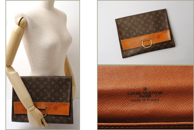 Import P I T Louis Vuitton Doents Case Clutch Bag Import P I T Louis Vuitton