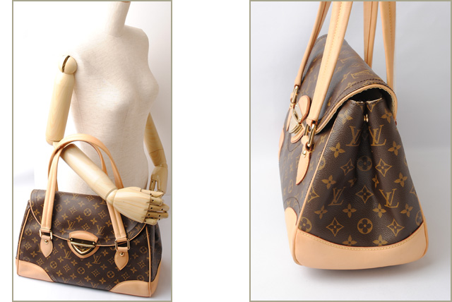 Import shop P.I.T.: Louis Vuitton tote bag / shoulder bag LOUIS VUITTON Beverly GM monogram ...