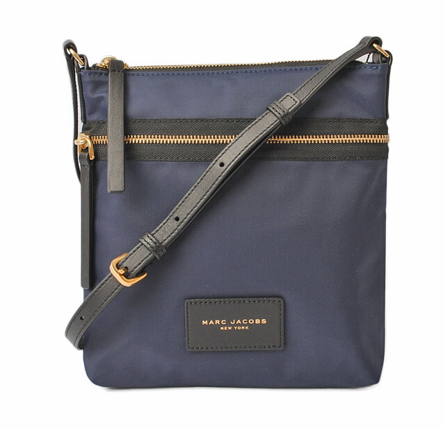 Mark Jacobs Shoulder Bag Crossbody Marc Biker Nylon North South Midnight Blue Navy M0010065