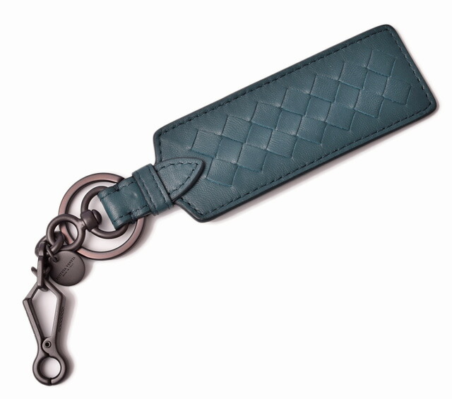 値引 ボッテガ ヴェネタ キーリング キーホルダー Bottega Veneta バッグチャーム ナッパ ペトロルブルー ギフト プレゼント 完売 Ozonolifeperu Com