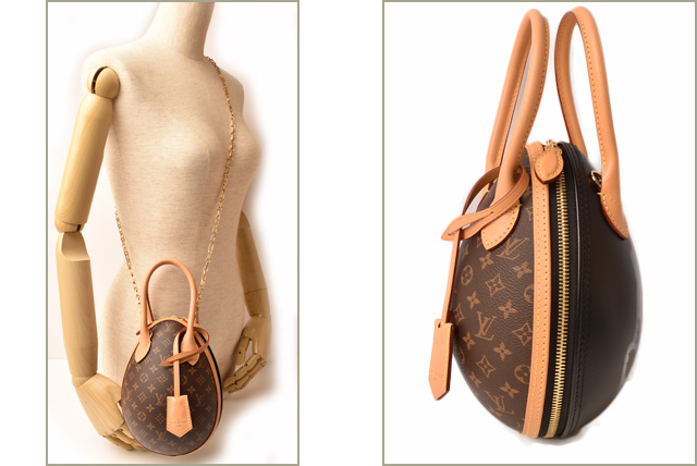 Import shop P.I.T.: Louis Vuitton handbag / shoulder bag LOUIS VUITTON egg bag M44587 monogram ...