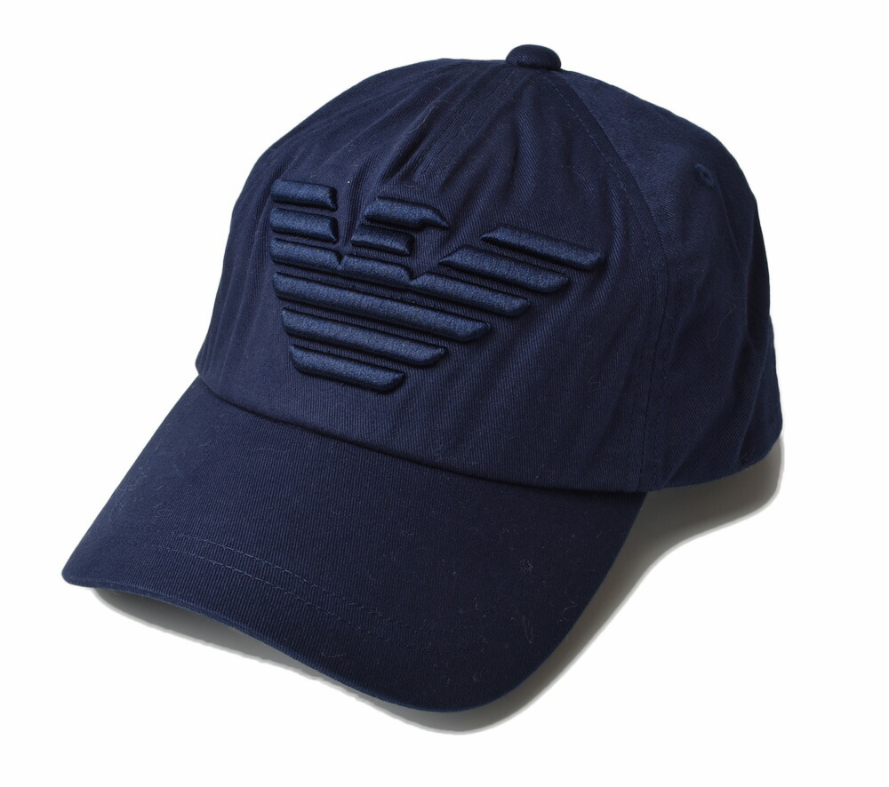 エンポリオアルマーニ キャップ/帽子 EMPORIO ARMANI　メンズ ベースボールキャップ イーグル/ブルー 627522 CC995 57235｜Import Shop P.I.T.
