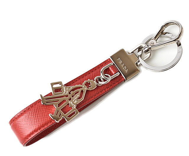 楽天市場】PRADA プラダ キーリング キーホルダー バッグ