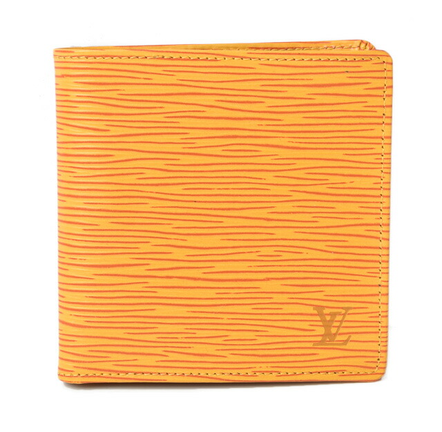 ルイヴィトン エピ ポルトモネ ビエ カルトクレディ 三つ折り財布 イエロー LOUIS VUITTON エピ ポルトモネビエカルトクレディ 三つ折り財布