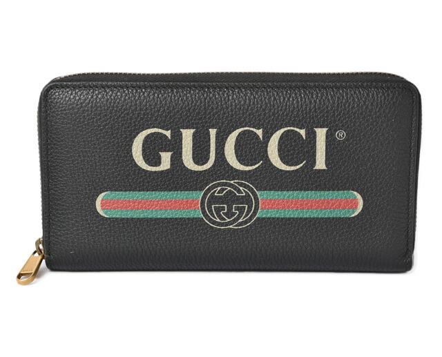 楽天市場】新品未使用 GUCCI グッチ L字ファスナー長財布 ブラウン GG