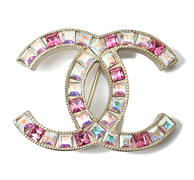 CHANEL ブローチ ABC335 B15468 ココマーク ラインストーン シャネル CHANEL CHANEL ブローチ ABC335 B15468 ココマーク