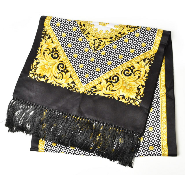Versace ヴェサーチスカーフ 楽天市場】VERSACE JEANS COUTURE スカーフ ベルサーチ