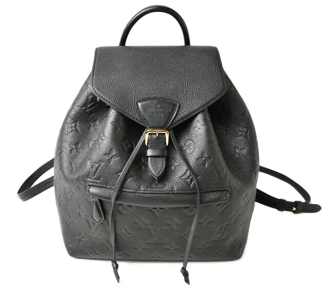 ルイヴィトン バックパック ミニ/リュックサック LOUIS VUITTON モノグラムアンプラント モンスリPM ブラック M45205【中古】｜Import Shop P.I.T.