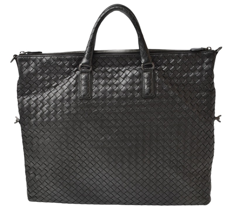 BOTTEGA VENETA ボッテガヴェネタ 総ロゴ 本革切替 トートバッグ BOTTEGA VENETA ボッテガヴェネタ 総ロゴ 本革切替 トートバッグ