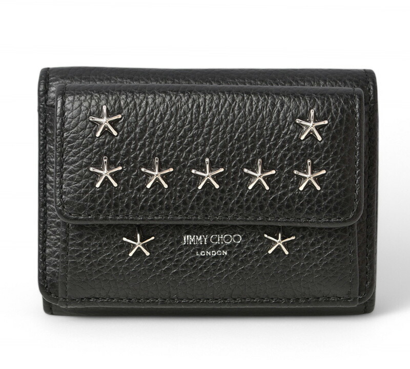 美品✨ジミーチュウ 三つ折り財布 ゴールド スタッズ スター コンパクト 楽天市場】ジミーチュウ JIMMY CHOO 三つ折り財布 スター