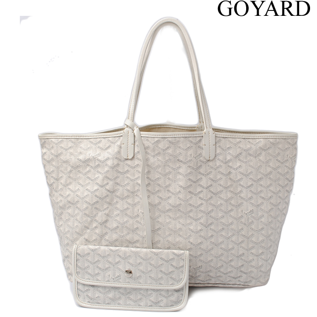 Import shop P.I.T.: Goyard tote bags GOYARD Saint Louis PM/AMALOUIS-PM white / grey | Rakuten ...