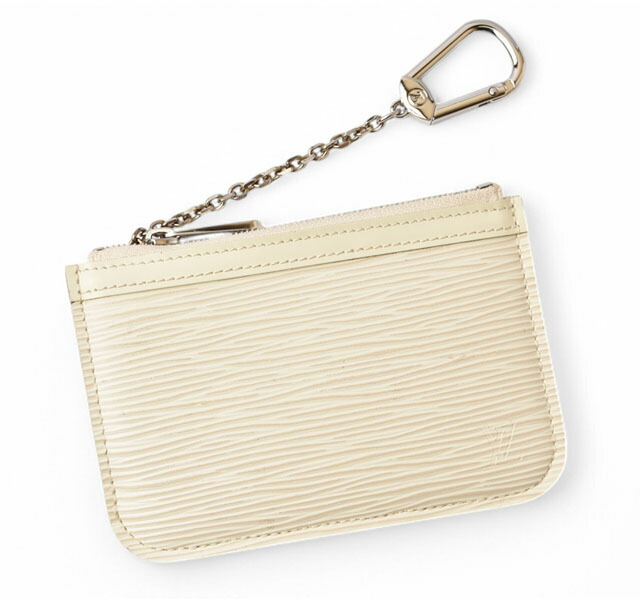 ルイヴィトン 小銭入れ/キーケース/コインケース LOUIS VUITTON ミニ財布/ポシェット・クレ NM M66602 エピ イヴォワール レザー M6660J 未使用【中古】｜Import Shop P.I.T. 24,992円