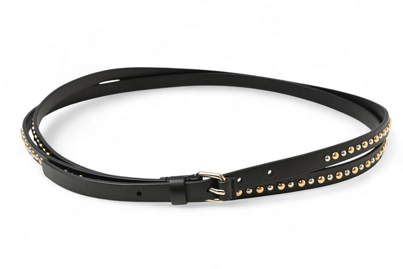 楽天市場】ジバンシー ベルト GIVENCHY スタッズ ダブルレザーベルト
