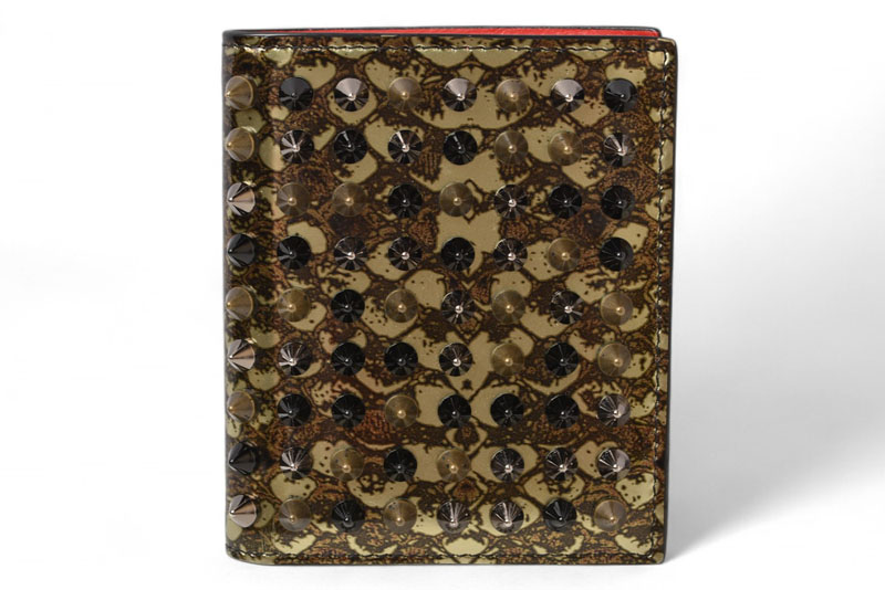 楽天市場】クリスチャン ルブタン CHRISTIAN LOUBOUTIN 三つ折り財布