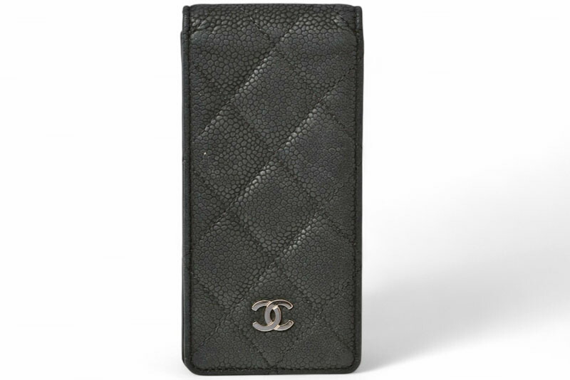 シャネル iPhoneケース 11プロ マトラッセ ココマーク キャビアスキン CHANEL シャネル アイフォンケース ココマーク マトラッセ
