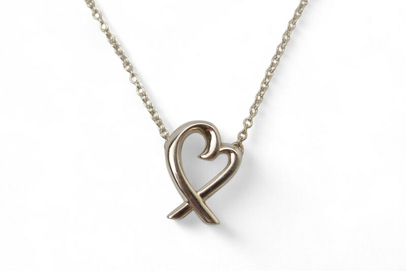ティファニー ネックレス/ペンダント TIFFANY&Co. スターリング シルバー SV925 パロマ・ピカソ ラビング ハート【中古】 9,240円