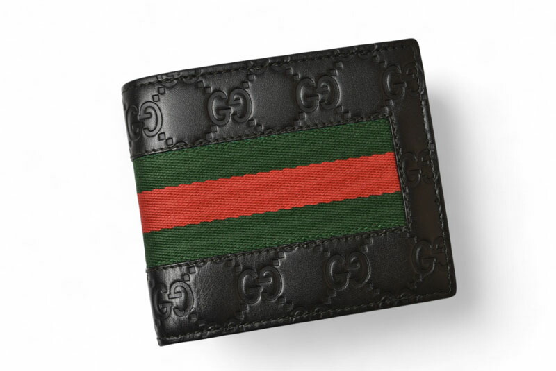 楽天市場】【財布】GUCCI グッチ マイクログッチシマ レザー 2つ折