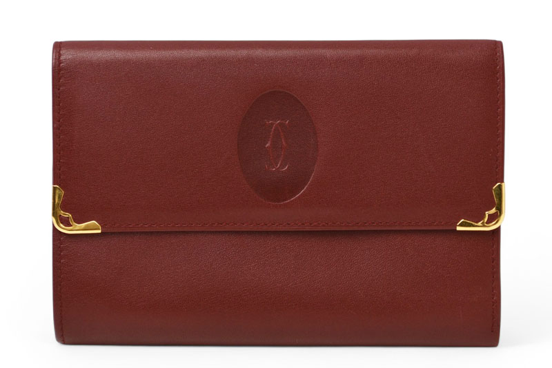 楽天市場】Cartier カルティエ マストライン 3つ折財布 三つ折り財布