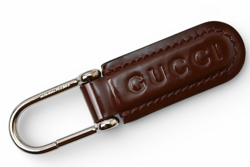 楽天市場】GUCCI グッチ チャーム ダブル キーホルダー キーリング