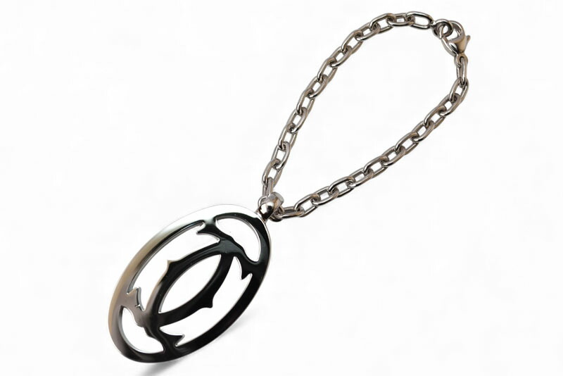 楽天市場】Cartier カルティエ ロゴ モチーフ キーホルダー チャーム