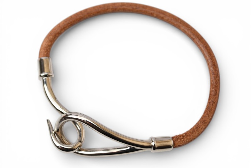 エルメス バングル/ブレスレット HERMES ジャンボブレス ブラウン シルバー金具【中古】|Import Shop P.I.T.