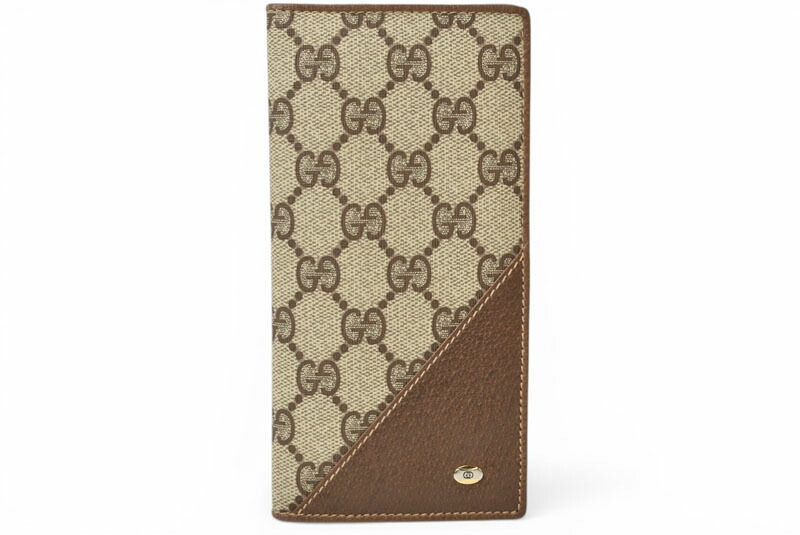 グッチ 財布/札入れ オールドグッチ GUCCI Accessory Collection GGプラス ベージュ ブラウン ヴィンテージ 希少 レア【中古】