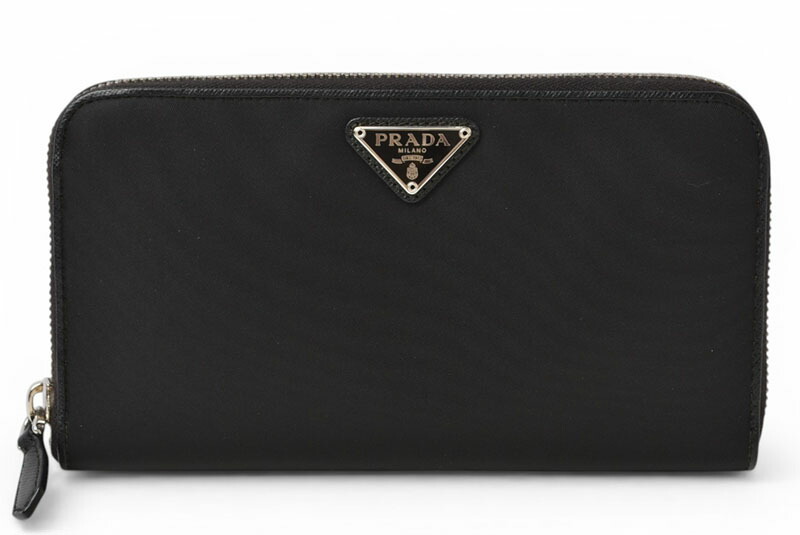 楽天市場】【財布】PRADA プラダ マテラッセ ギャザー加工 ラウンド 