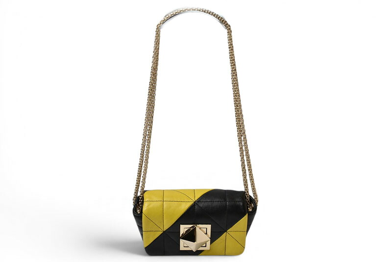 ソニア リキエル/Sonia Rykiel ショルダーバッグ ル・コパン/Le Copain イエロー/ブラック【中古】｜Import Shop P.I.T.