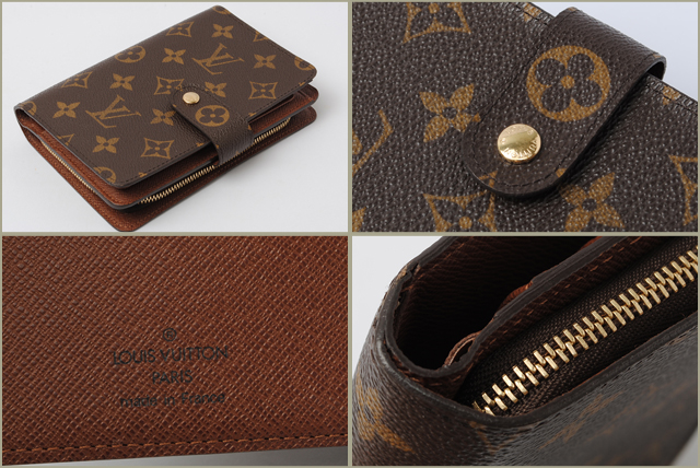 Import shop P.I.T.: Louis Vuitton wallets LOUIS VUITTON fastening fold Wallet case with port ...