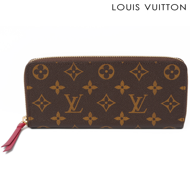 Import shop P.I.T.: Louis Vuitton LOUIS VUITTON long wallet wallet Clemence M60742 Canvas ...