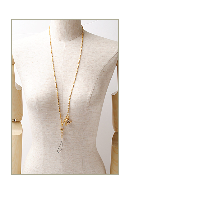 Import shop P.I.T.: Louis Vuitton straps LOUIS VUITTON neck strap gold M65629 Hong Kong S.A.R ...