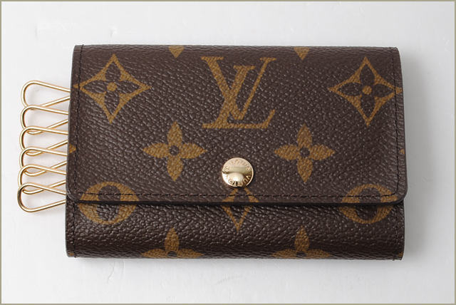 Import shop P.I.T.: Louis Vuitton key case / key holder 6 Monogram LOUIS VUITTON M62630 ...